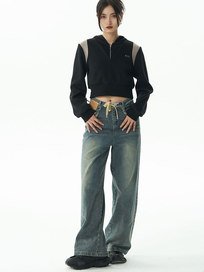 Short Sweat Foodie Casual Parka