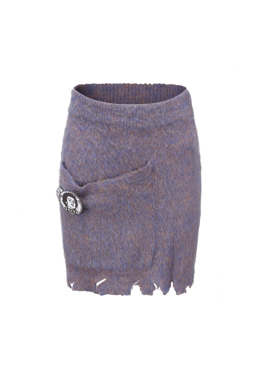 Cardigan et jupe recadrée Saint-Jacques