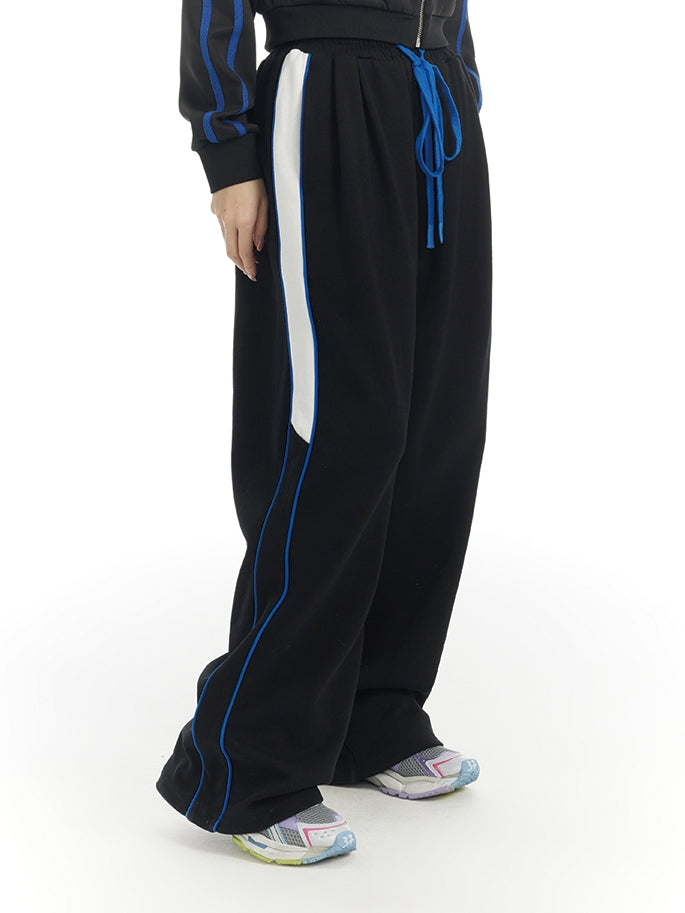 Side-LINE Casual Wide Sporty Pants