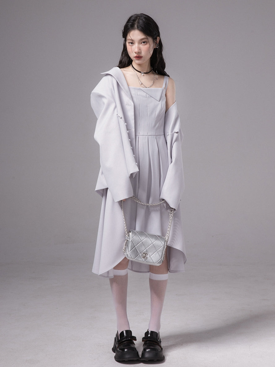 NICHI CHIC MODEST JACKET & ONE-PIECE