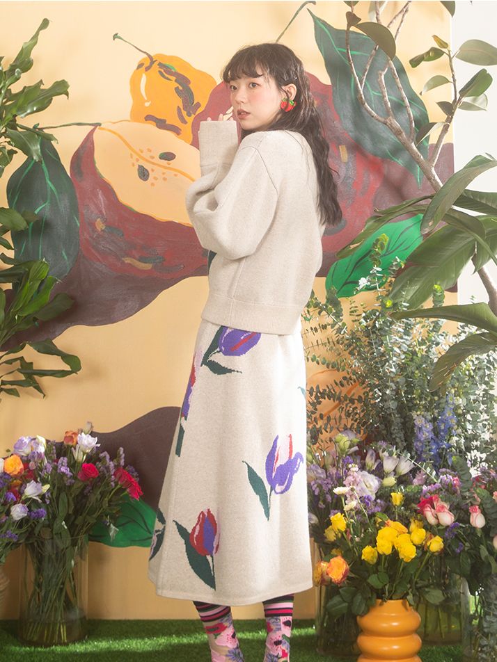 TULIP NICHI RETRO TRICH TOPS & JUPT