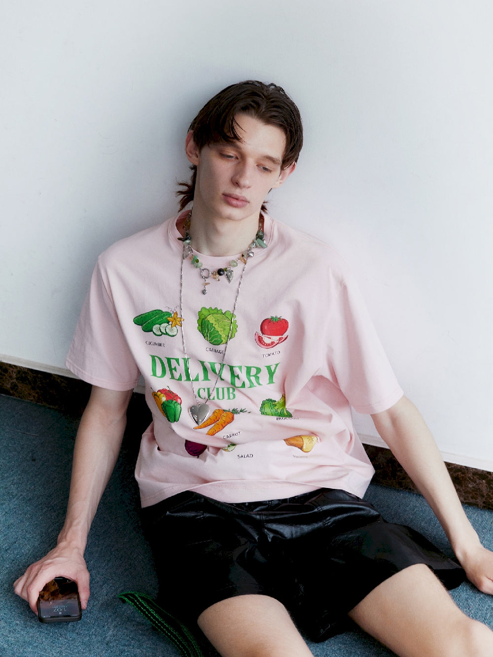 T-shirt de nichi de fruits et de légumes unisexe