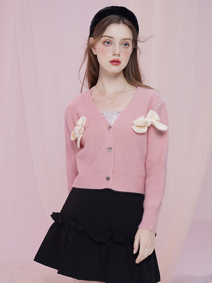 Love Button Cute Cardigan