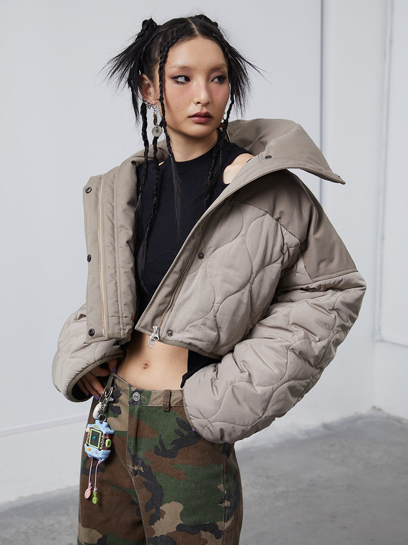 Kaufmantel Zipper -Mantel