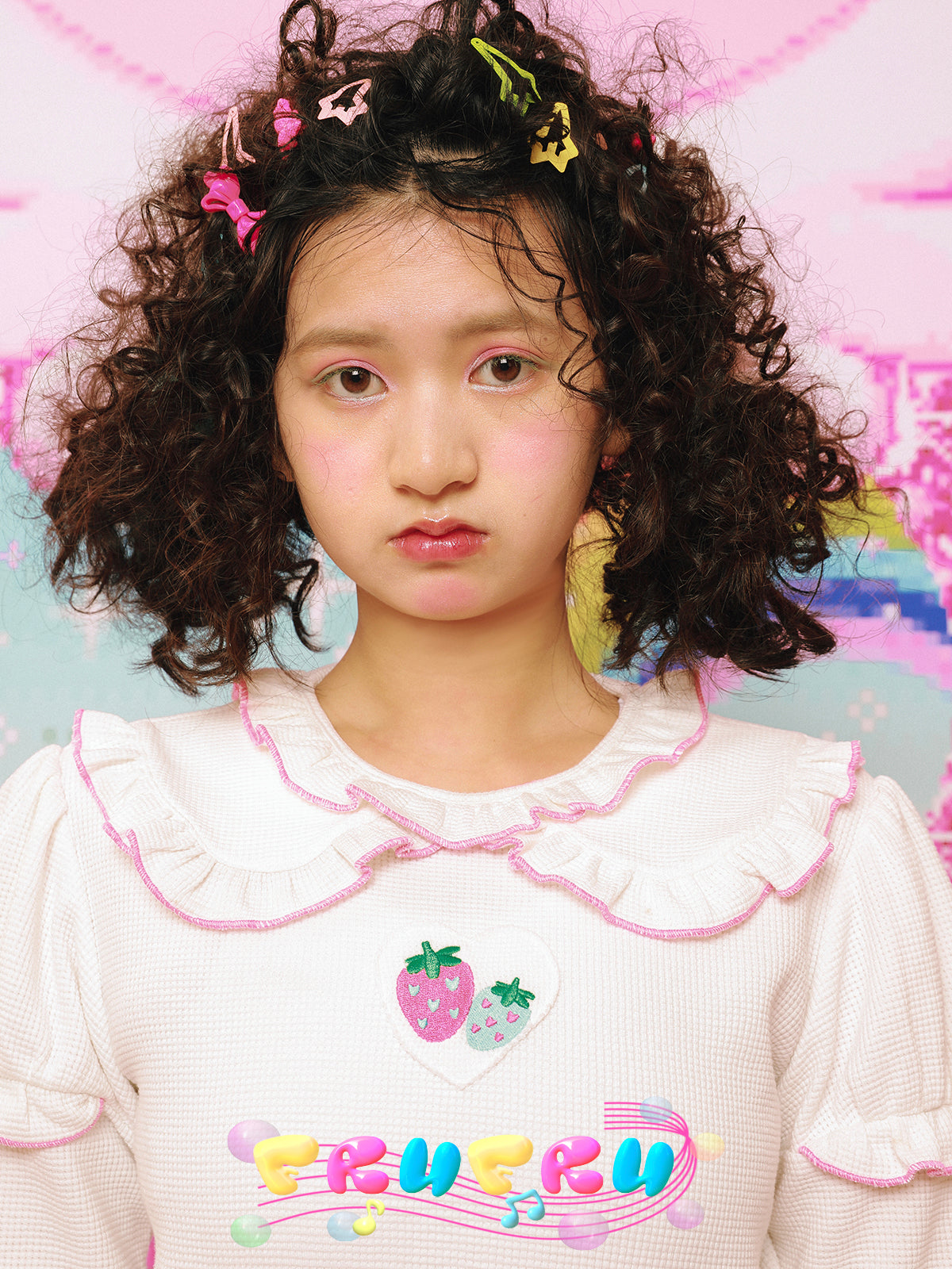 달러 칼라 달콤한 바닥 셔츠