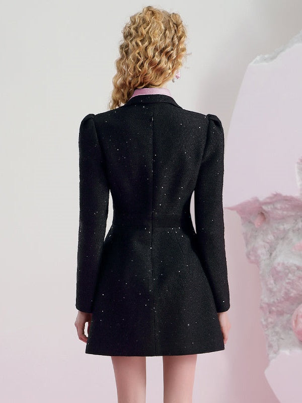 허리 슬리밍 A- 라인 원피스