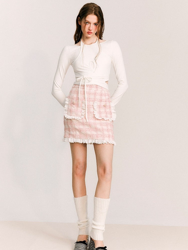 Gurte hängende Halshöhle -Oberseite