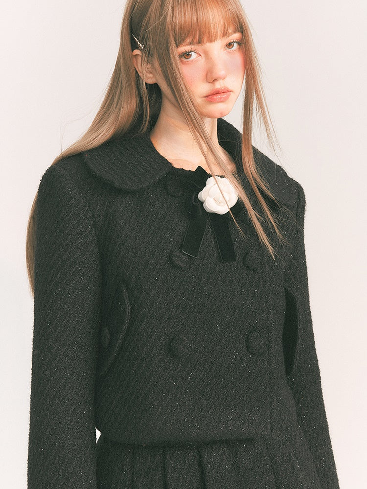 Wolljacke und Halbrock