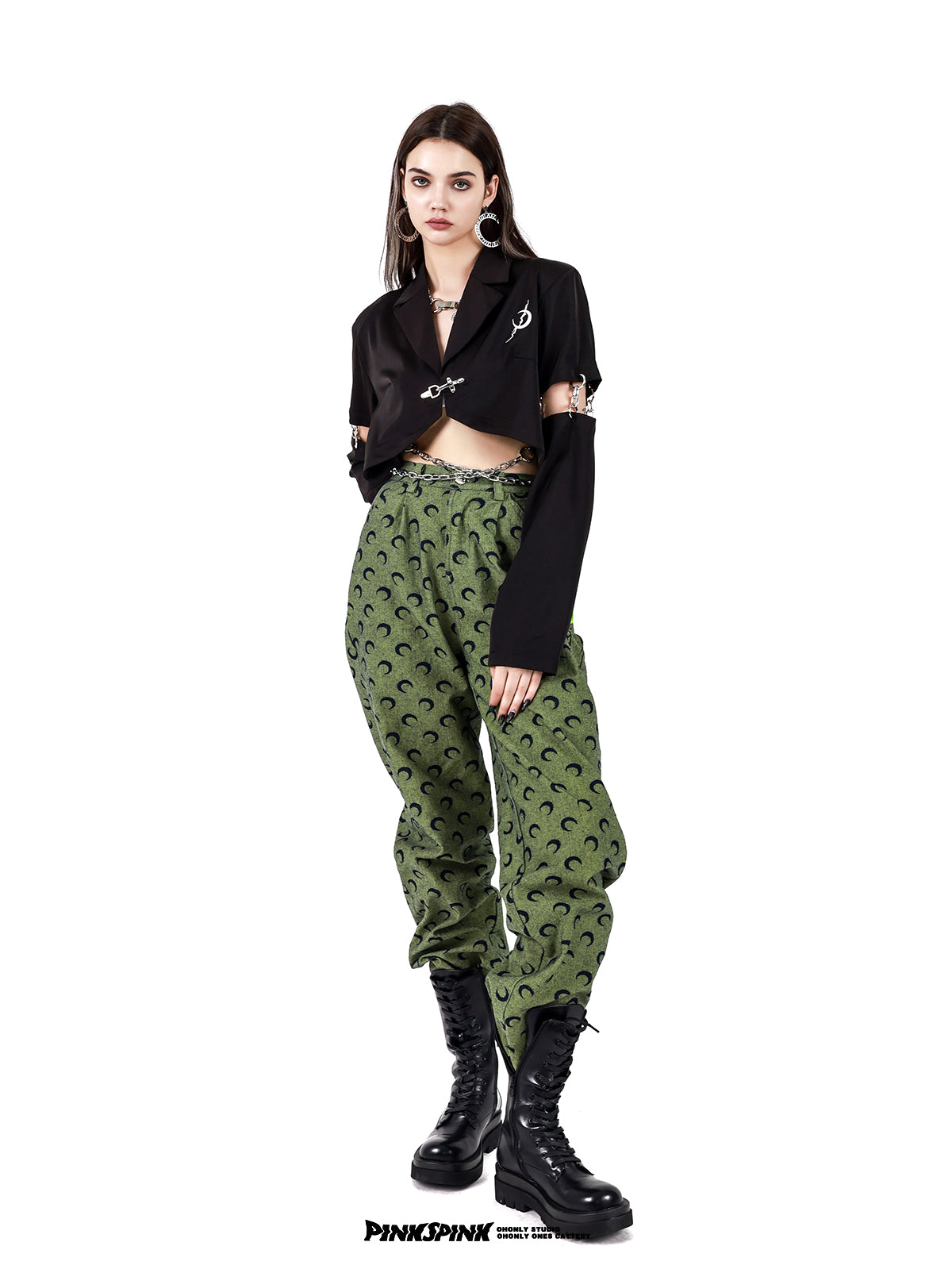 Moderne Straße Thin Casual Hosen