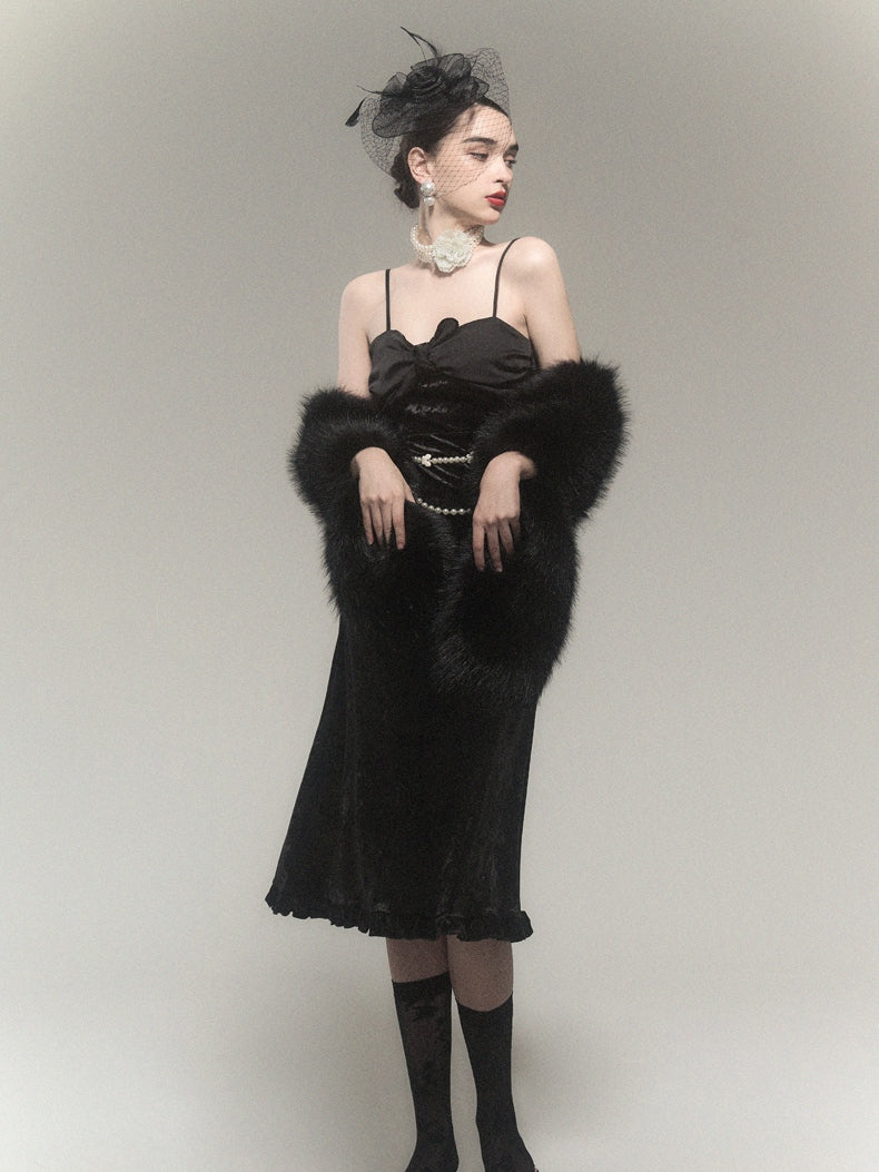 Gefälschter Pelzschal