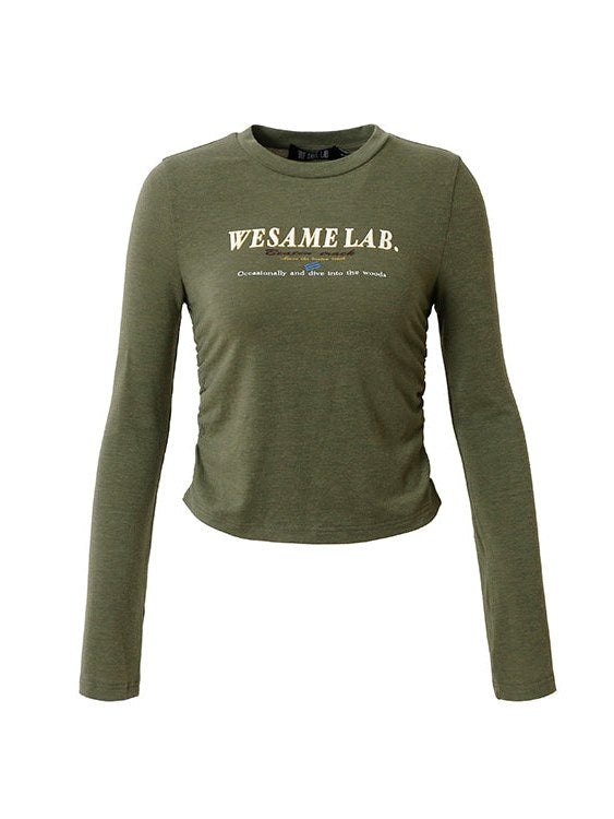 Briefe drucken Langarm T-Shirt