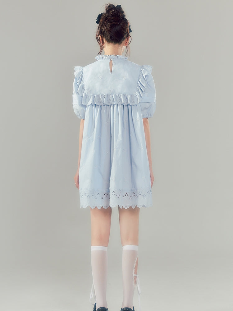 Classical Frill Girly Lace One-Piece