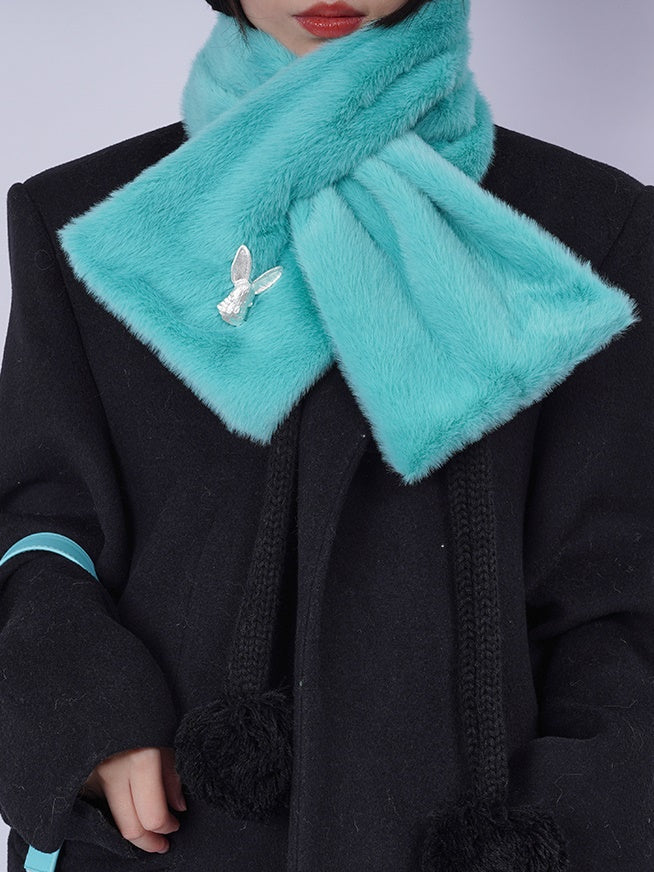 Plüsch warmer Schalldämpfer