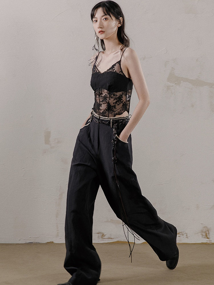 Spitze Jacquard Camisole