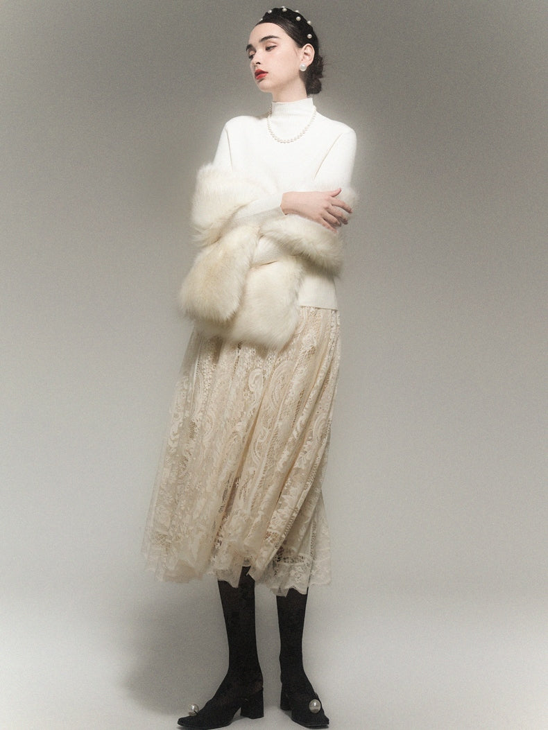 Gefälschter Pelzschal