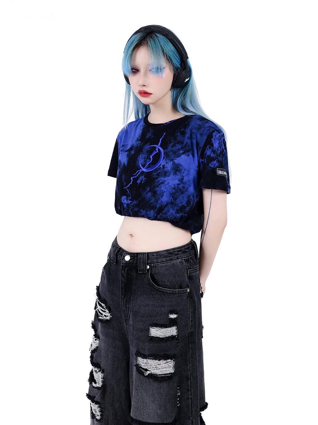 TIE-DYE SHORT T-SHIRT