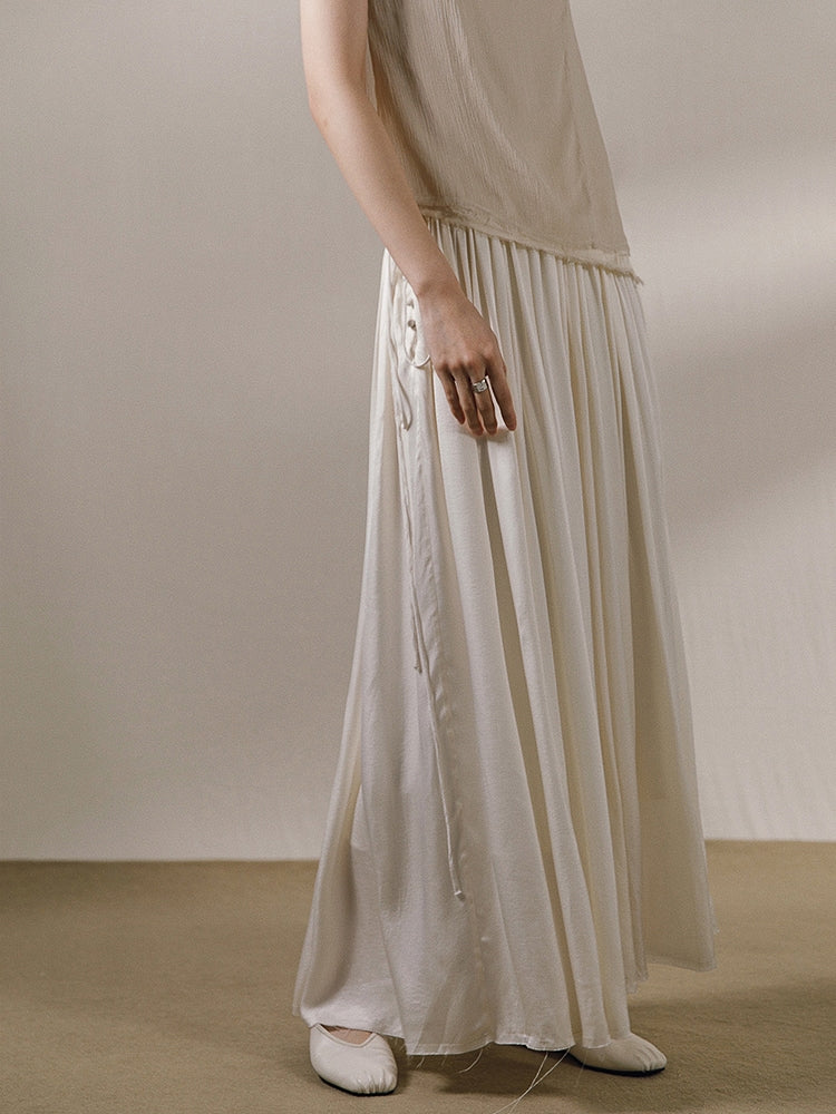 2way tie-dye 자연스러운 일체형 스커트