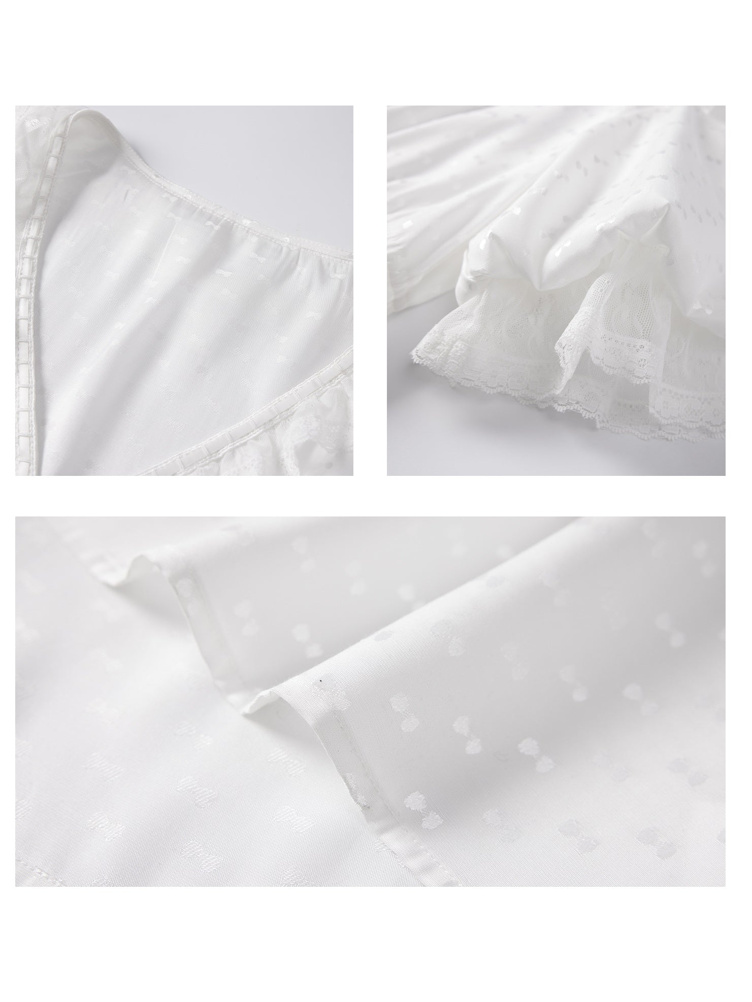 Süßer Jacquard bequemer Pyjama