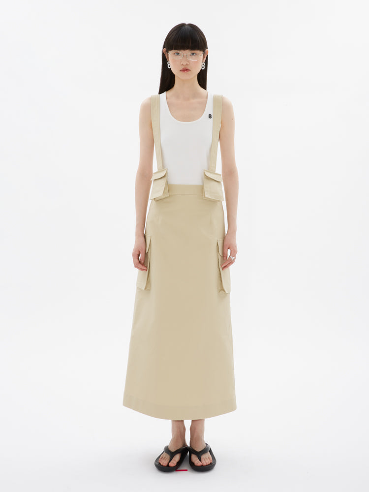 A -line strap Skirt -Studio1Till8 – ARCANA ARCHIVE