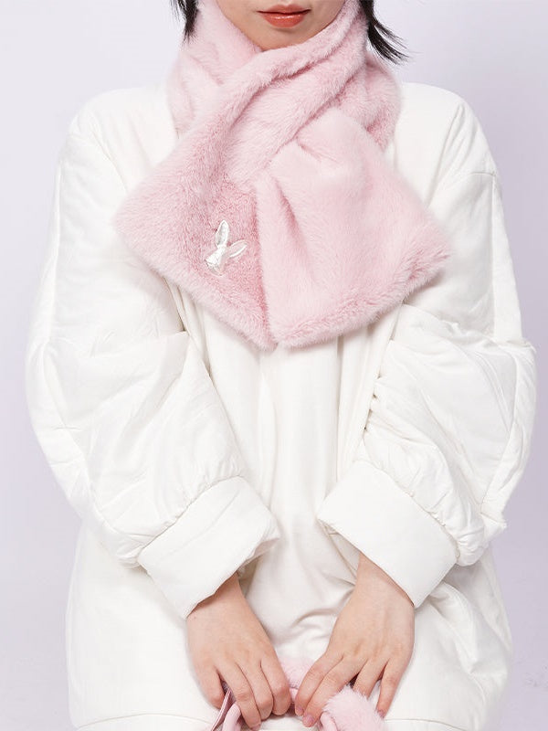 Plüsch warmer Schalldämpfer