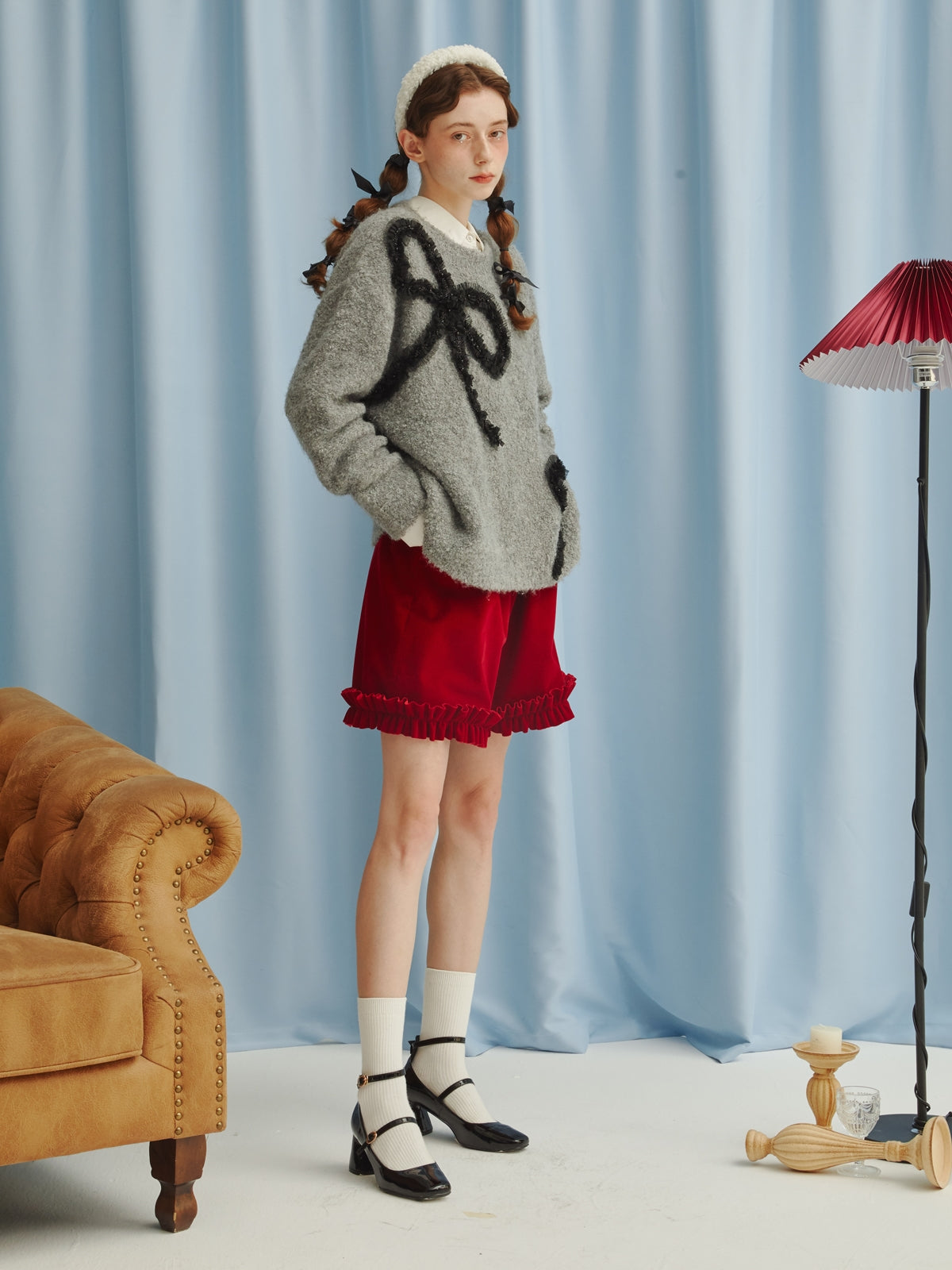 Süße süße Band Stickpullover stricke