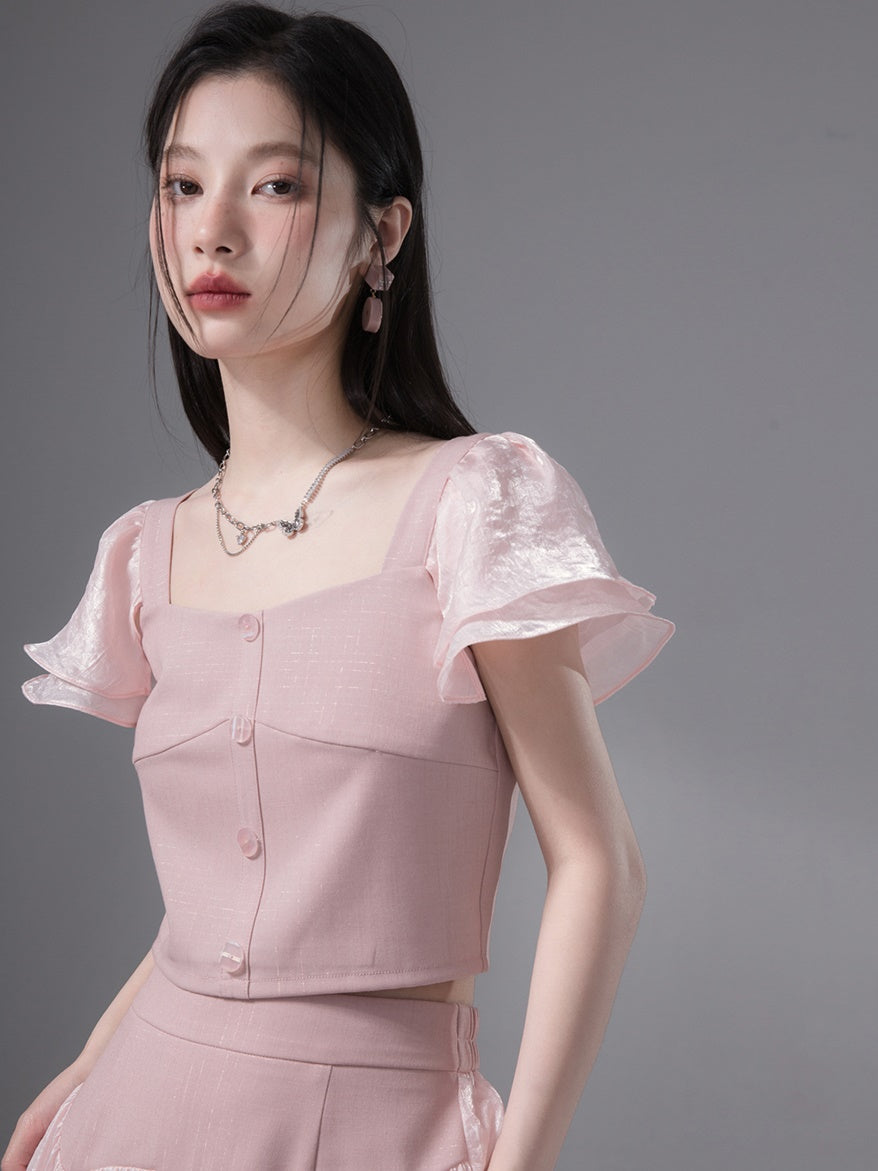 Flying Sleeve Top & Gaze Rock Setup