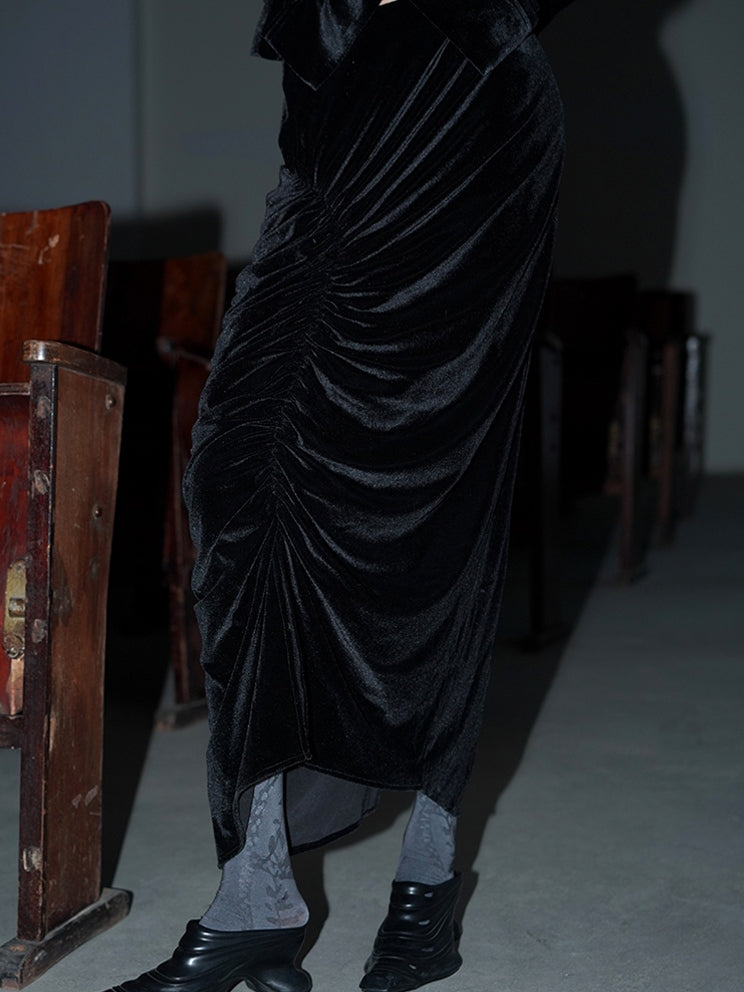 Samtfalten -Longrock