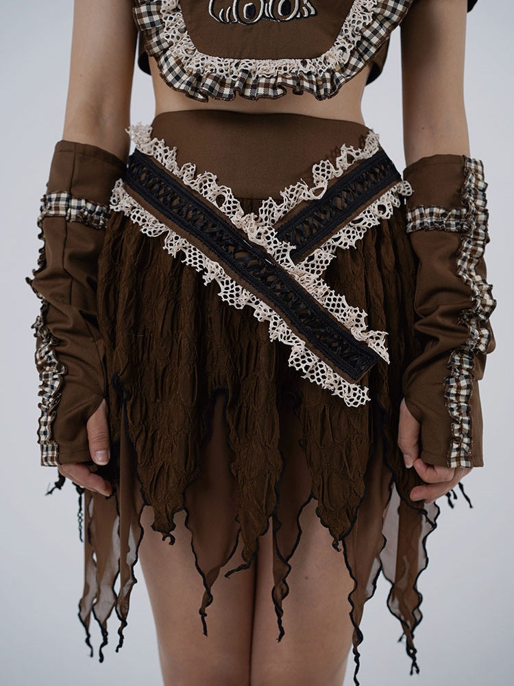 Asymmetriespitzenstichrock