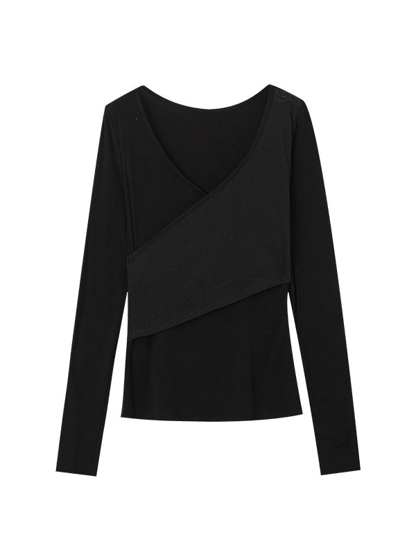 V-NECK CACHECOEUR T-Shirt