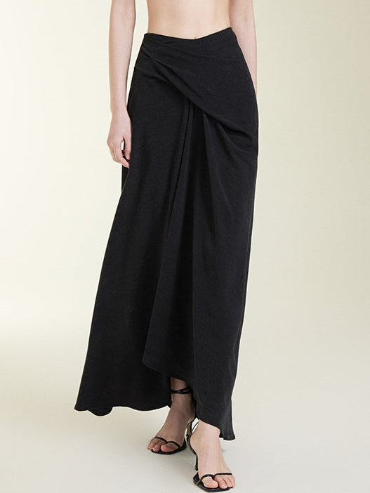 Displaced Waist Twist Skirt – ARCANA ARCHIVE