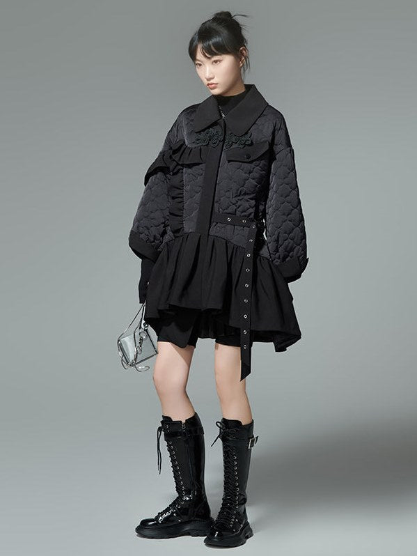 Nouvelle veste en coton brodée chinoise