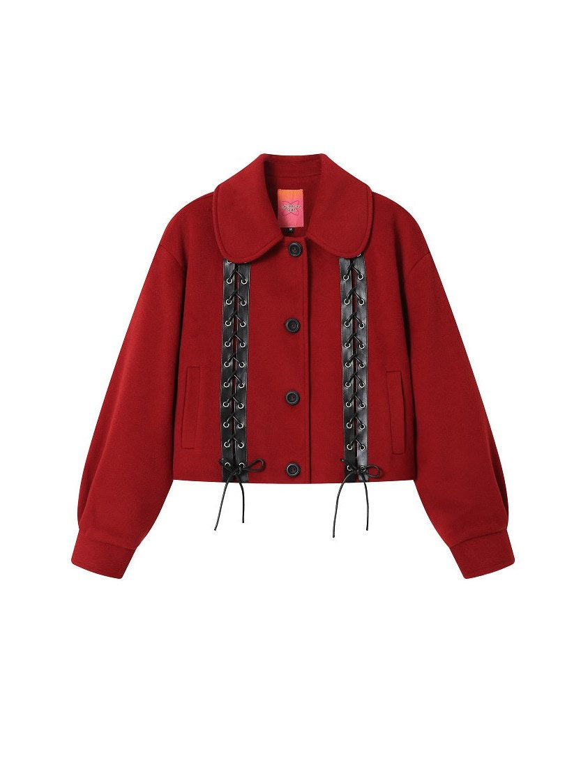 인형 목 디자인 코트