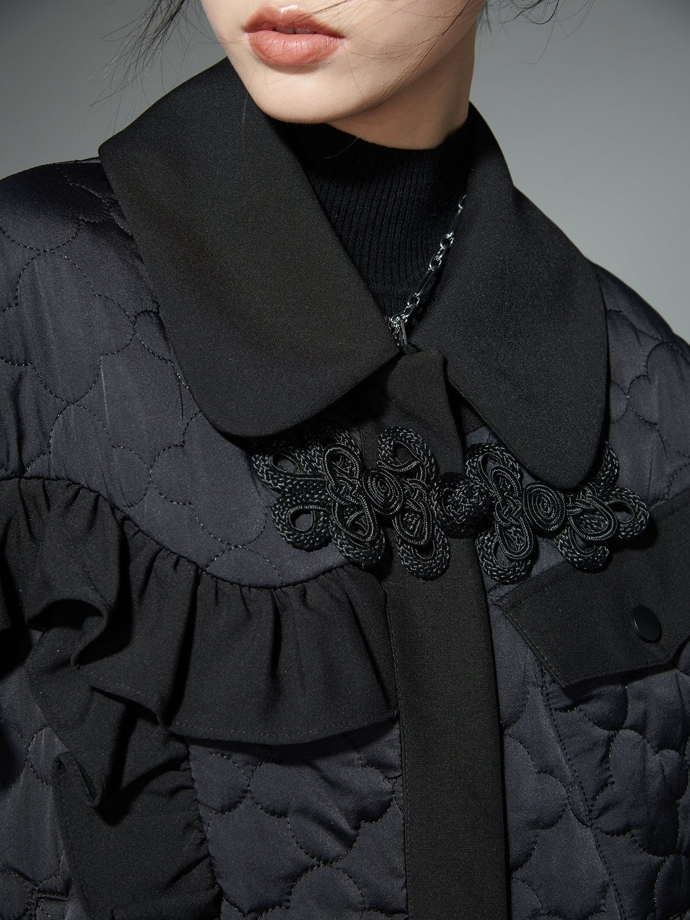 Nouvelle veste en coton brodée chinoise