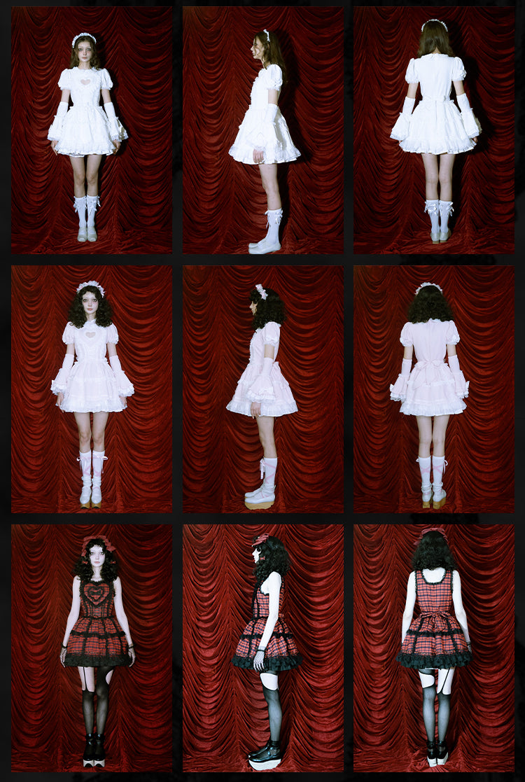Puppenkleid für Puffärmel
