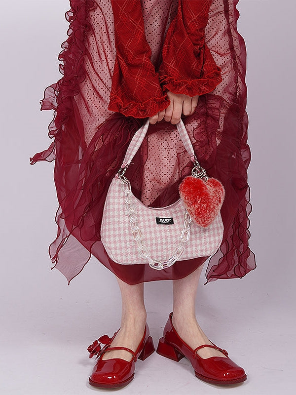 Denim Retro Armpit Bag