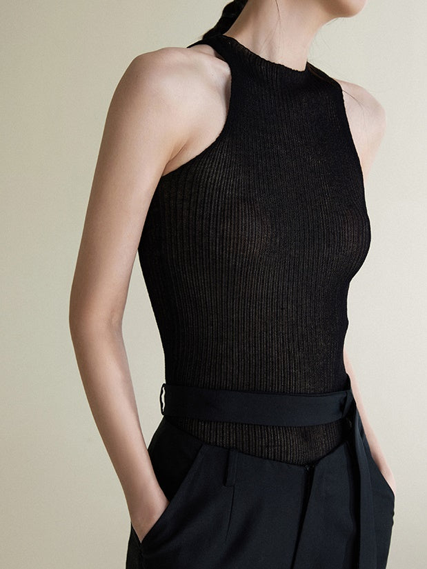 Short Vest & Cardigan TWO-PIECE Set