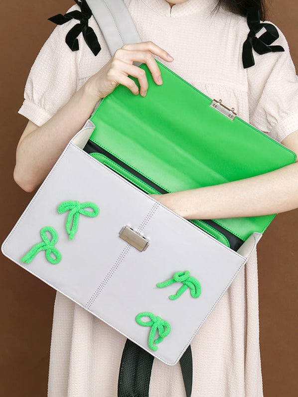 Bow Uniform backpack