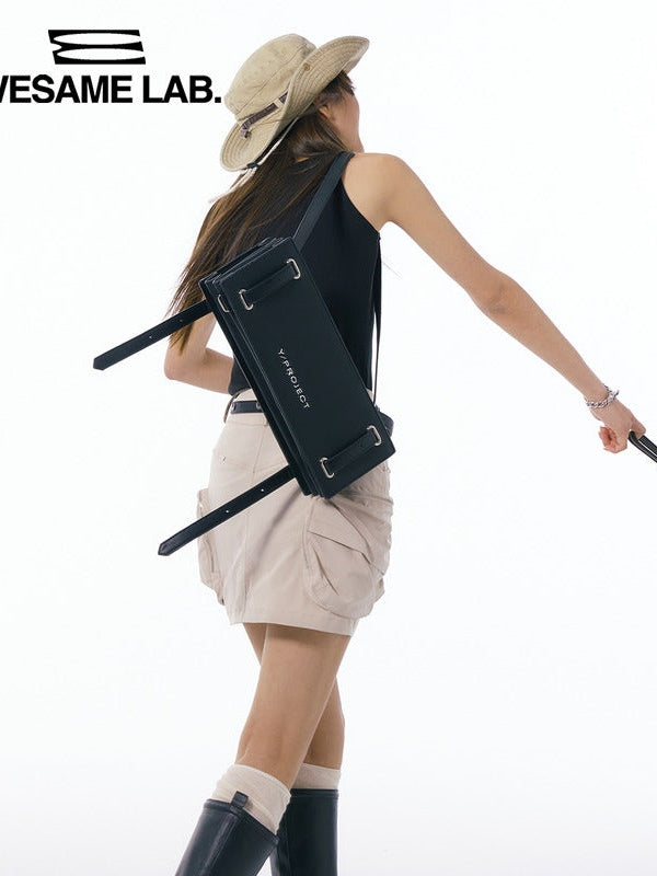 Tooling Pocket A-line Skirt