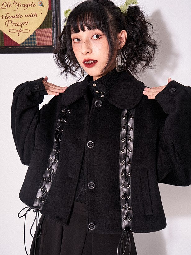 인형 목 디자인 코트