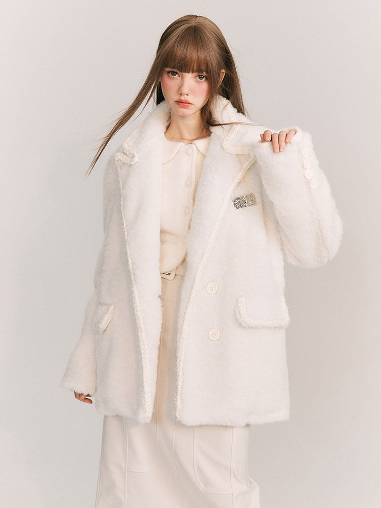 Furry Hairy Twist Jacket