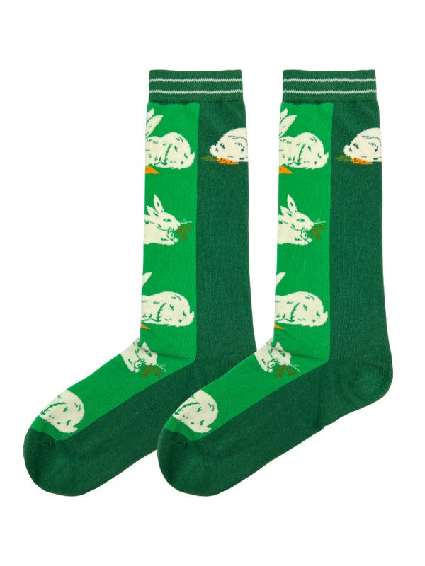 토끼 중간 튜브 양말