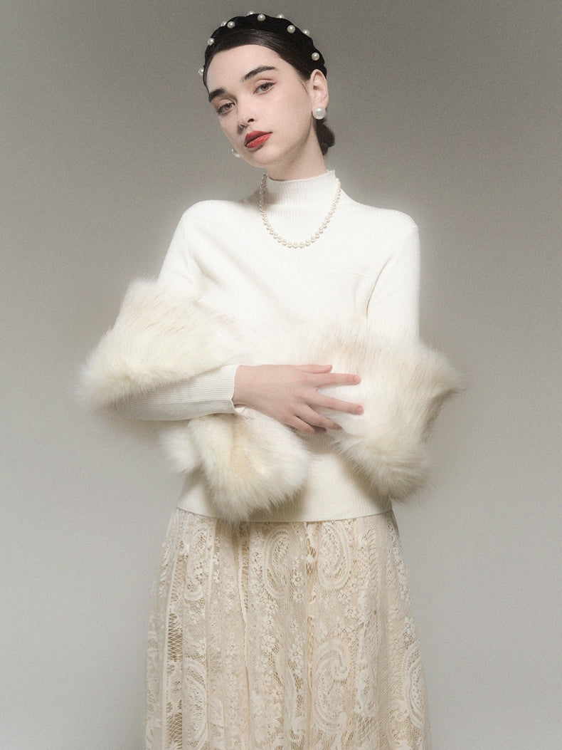 Gefälschter Pelzschal