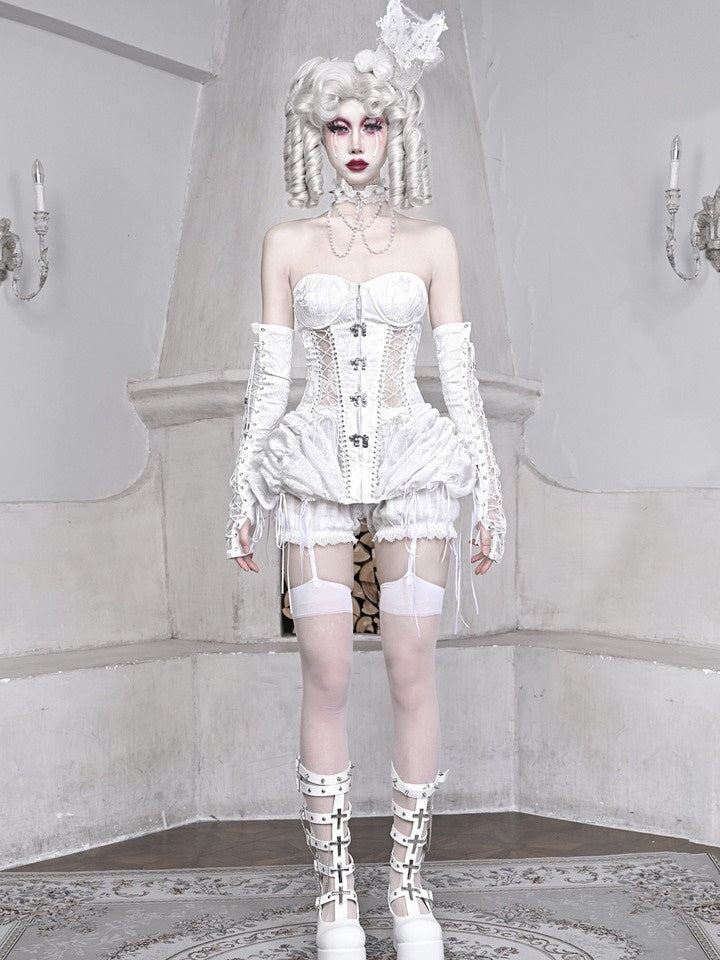 양각 자카드 슬리브