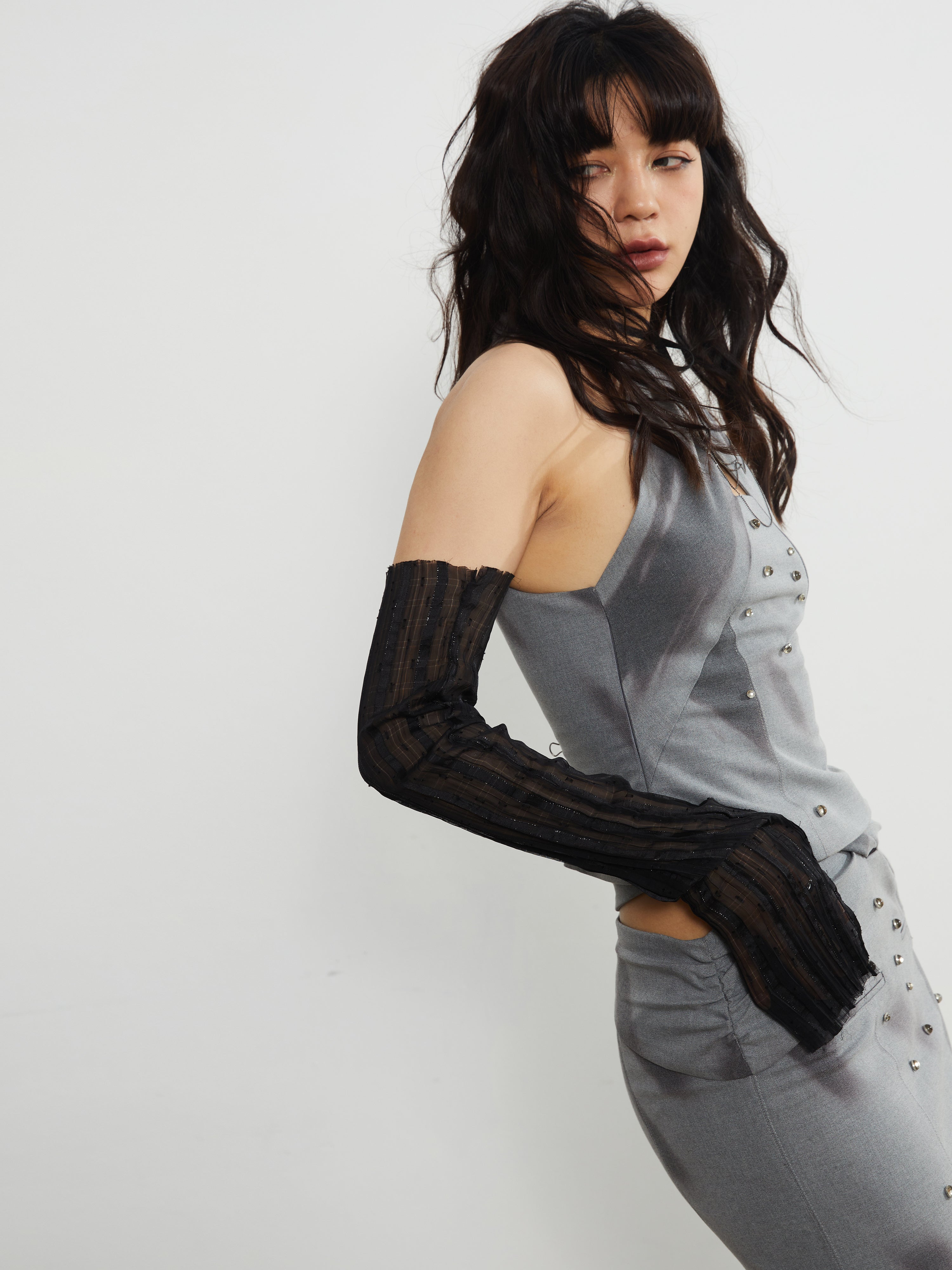 Printing PUNK HOLLOW SKIRT