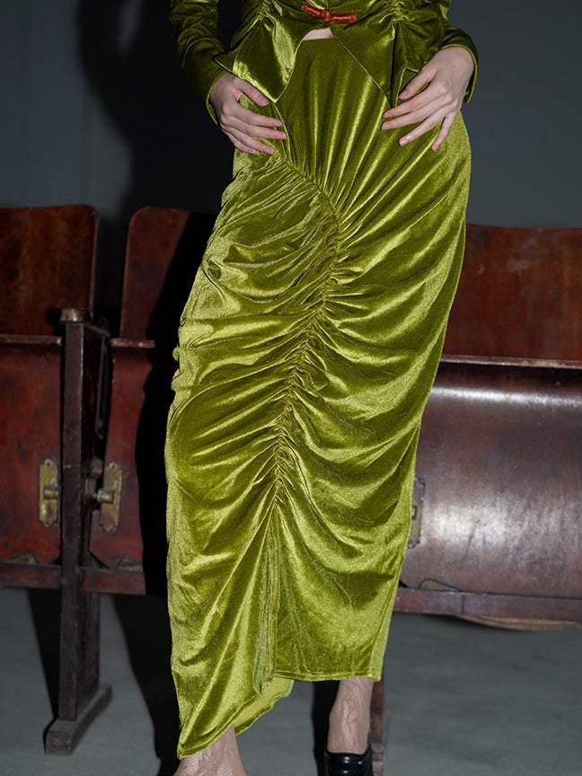 Samtfalten -Longrock