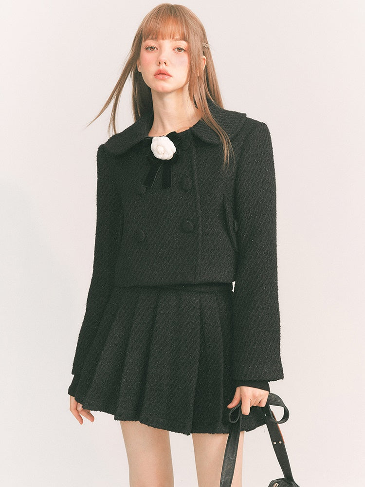 Wolljacke und Halbrock