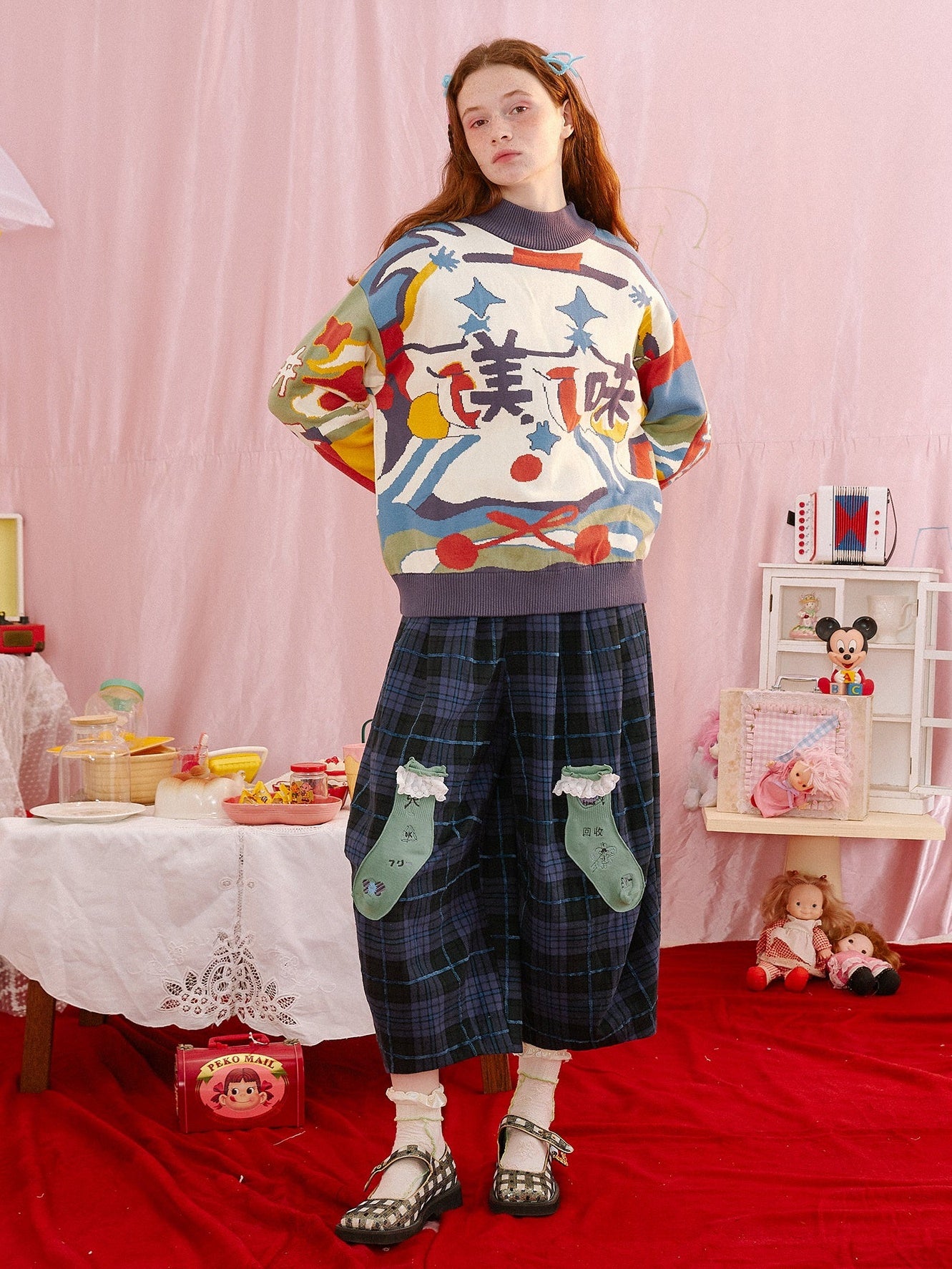 맛있는 일러스트레이션 스웨터