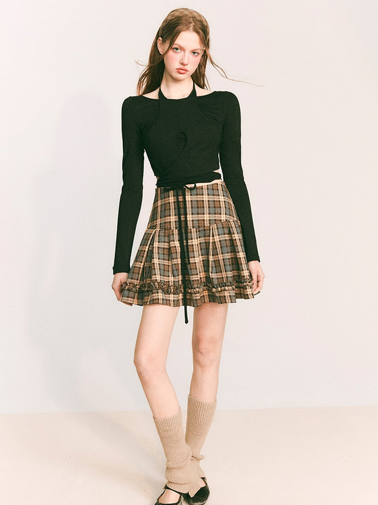 Gurte hängende Halshöhle -Oberseite