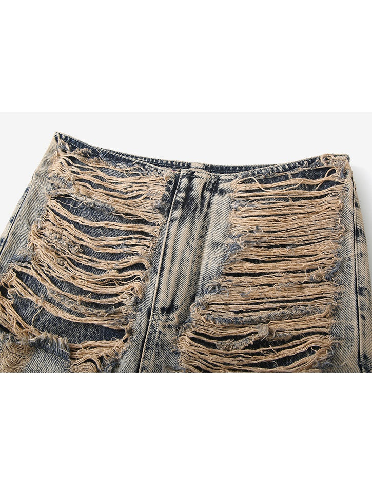 Distressed Slim Jeans