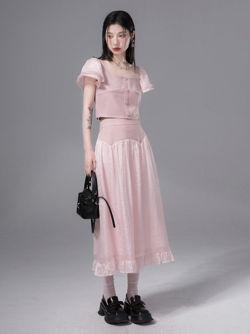 Flying Sleeve Top & Gaze Rock Setup